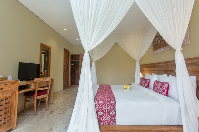 Imagen de la habitación del Hotel Kailash Suites Ubud. Foto 3