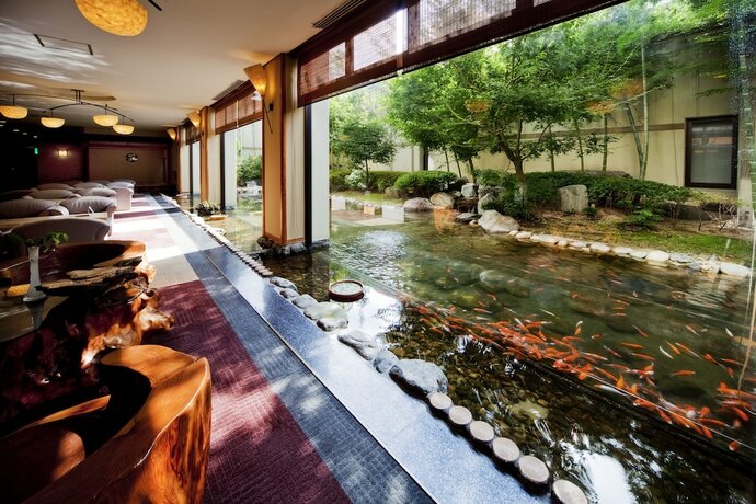 Imagen de los interiores del Hotel Kakurenosato Yukari. Foto 9