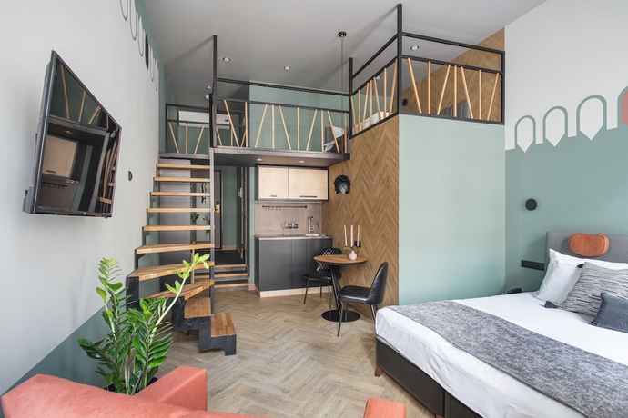 Imagen de la habitación del Hotel Kaleidoscope on Rubinshteina 13. Foto 16
