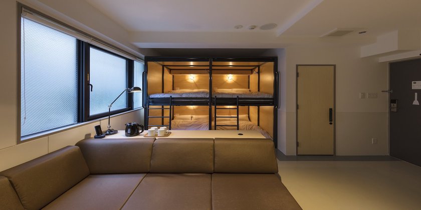 Imagen de la habitación del Hotel Kamon Namba. Foto 2