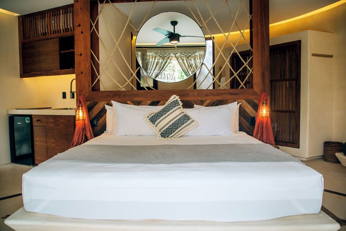 Imagen de la habitación del Hotel Kan Tulum. Foto 2