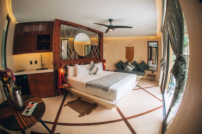 Imagen de la habitación del Hotel Kan Tulum. Foto 10