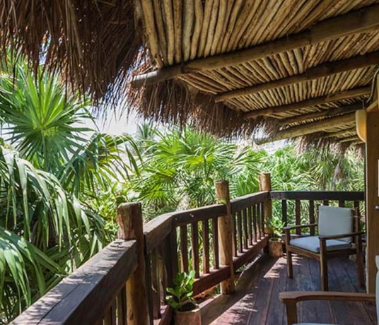 Imagen de los exteriores del Hotel Kanan Tulum Treehouse, Rooftop, Beach Club and Spa - Adults Only. Foto 17