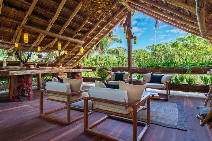 Imagen de los exteriores del Hotel Kanan Tulum Treehouse, Rooftop, Beach Club and Spa - Adults Only. Foto 19