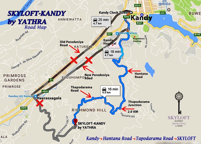 Imagen general del Hotel Kandy Skyloft. Foto 1