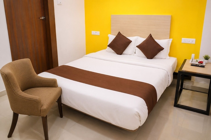 Imagen de la habitación del Hotel Kanha Inn, Bhopal. Foto 4