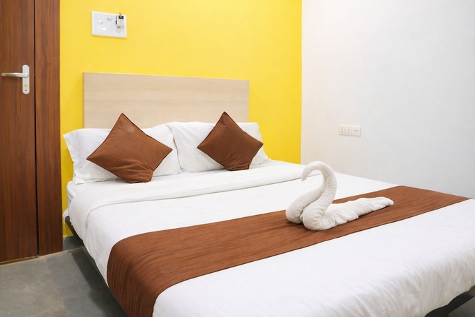 Imagen de la habitación del Hotel Kanha Inn, Bhopal. Foto 11