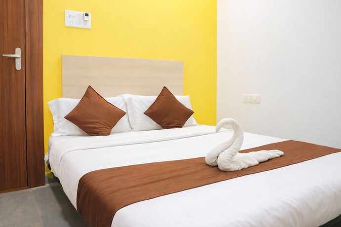 Imagen de la habitación del Hotel Kanha Inn, Bhopal. Foto 13