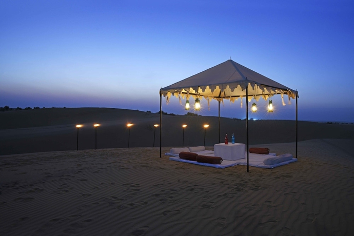Imagen del bar/restaurante del Hotel Kanj Shekhana Desert Safari Camp. Foto 6