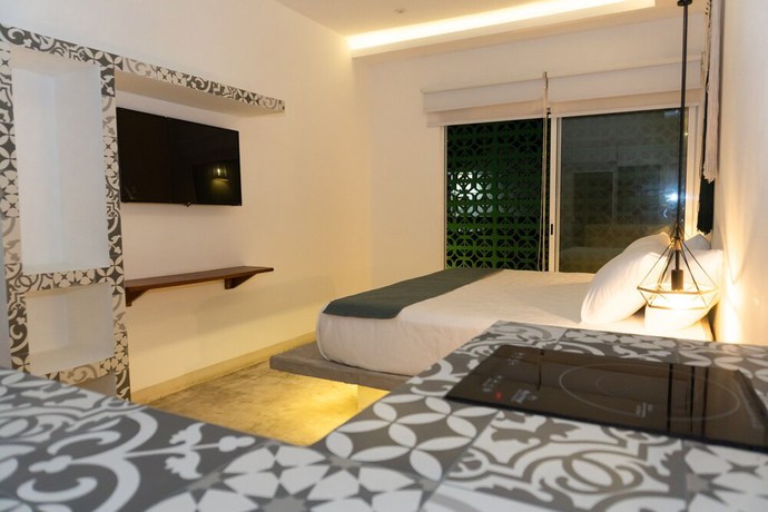 Imagen de la habitación del Hotel Kant&eacute; Hotel - Downtown Tulum. Foto 16