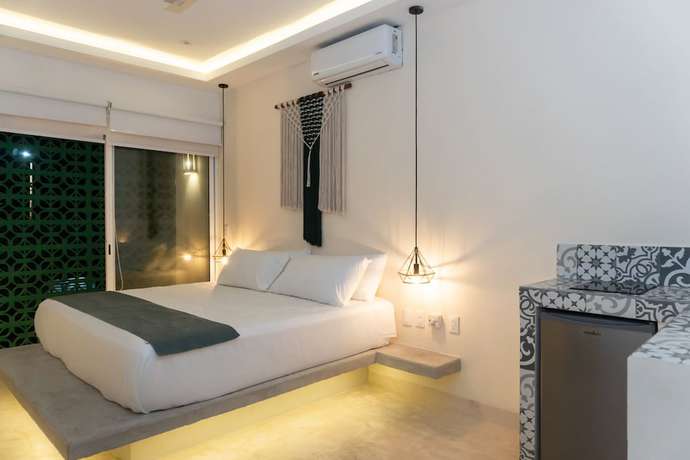 Imagen de la habitación del Hotel Kant&eacute; Hotel - Downtown Tulum. Foto 17