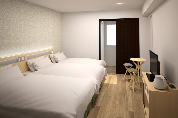 Imagen de la habitación del Hotel Karaksa Sapporo. Foto 3