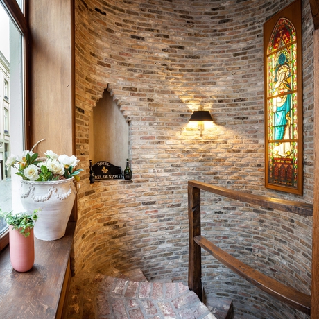 Imagen de los interiores del Hotel Karel de Stoute. Foto 12