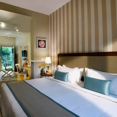 Imagen de la habitación del Hotel Karma Chalets, Gurgaon. Foto 13