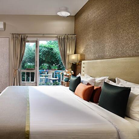 Imagen de la habitación del Hotel Karma Chalets, Gurgaon. Foto 16