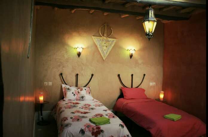 Imagen de la habitación del Hotel Kasbah 123 Soleil, Skoura. Foto 16