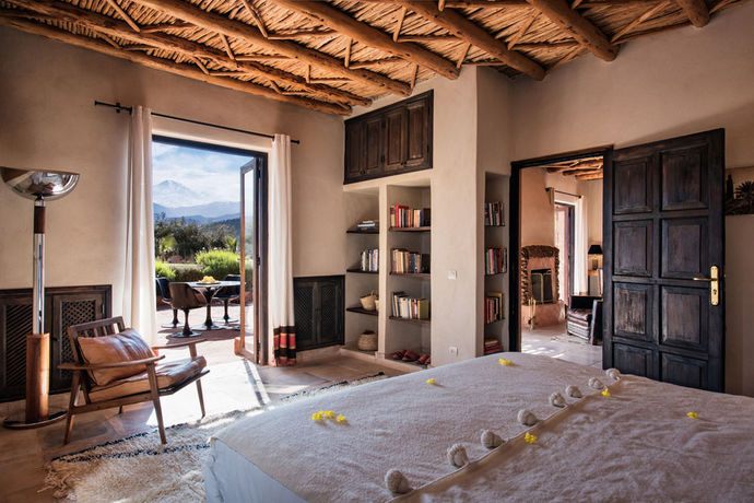 Imagen de la habitación del Hotel Kasbah Bab Ourika. Foto 5