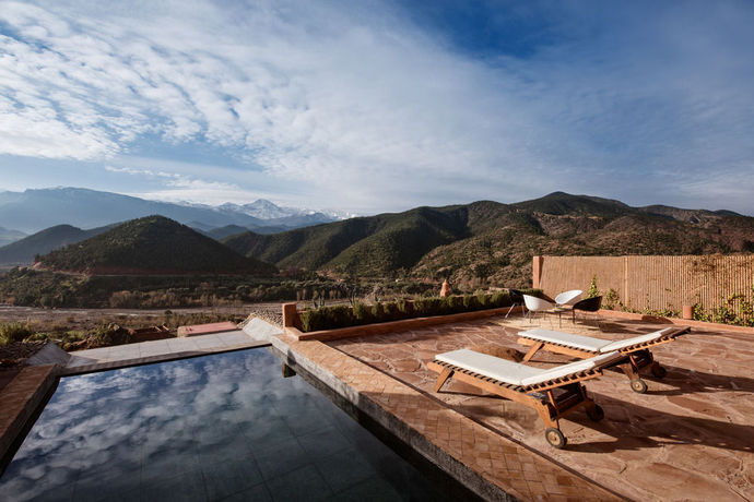 Imagen de la habitación del Hotel Kasbah Bab Ourika. Foto 7