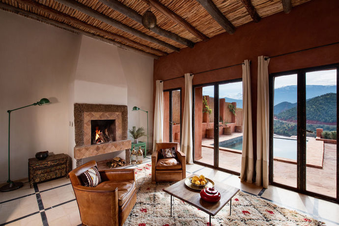 Imagen de los interiores del Hotel Kasbah Bab Ourika. Foto 14
