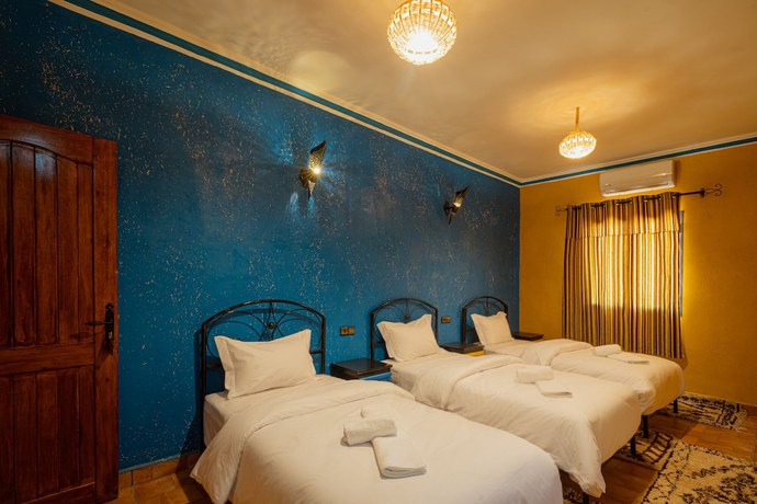 Imagen de la habitación del Hotel Kasbah Ziz Palace Rissani. Foto 2