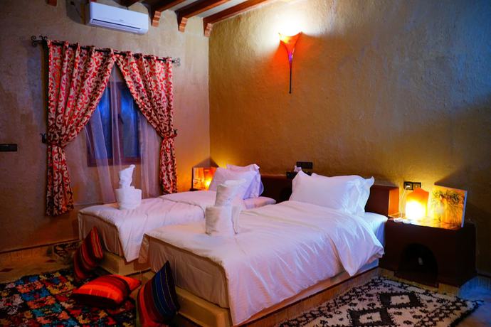 Imagen de la habitación del Hotel Kasbah Ziz Palace Rissani. Foto 5