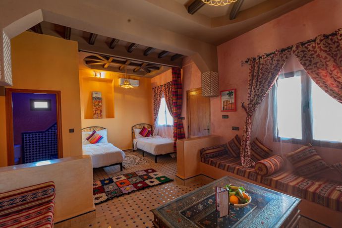 Imagen de la habitación del Hotel Kasbah Ziz Palace Rissani. Foto 7