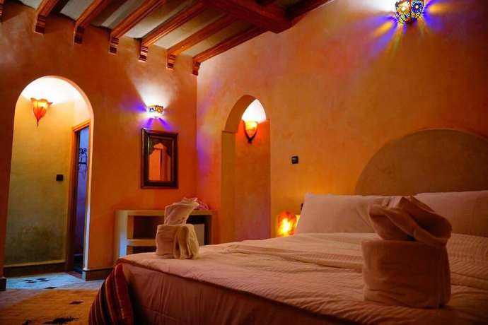 Imagen de la habitación del Hotel Kasbah Ziz Palace Rissani. Foto 9