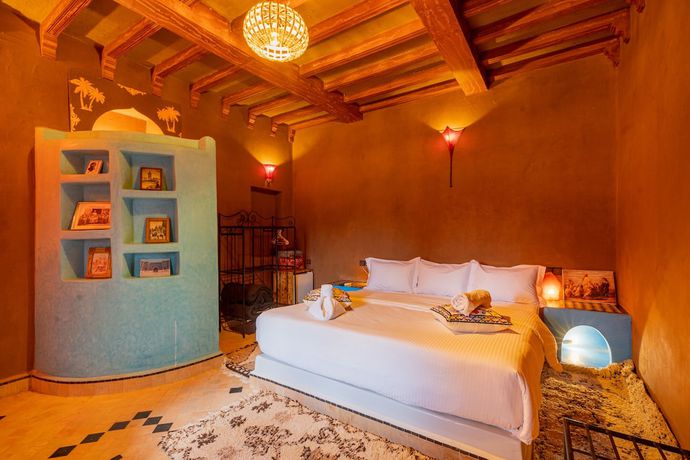 Imagen de la habitación del Hotel Kasbah Ziz Palace Rissani. Foto 10