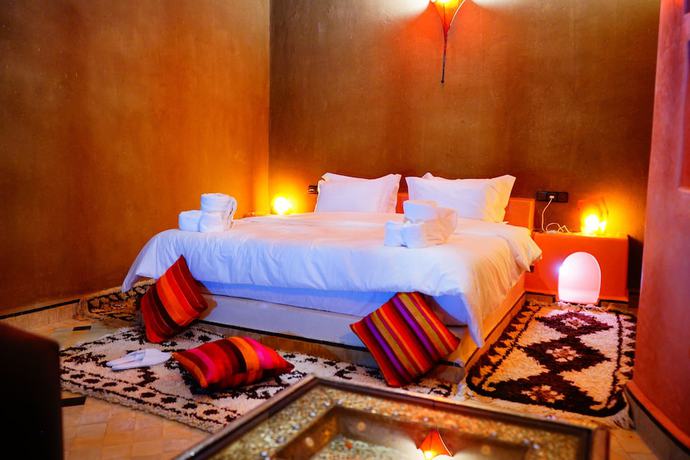 Imagen de la habitación del Hotel Kasbah Ziz Palace Rissani. Foto 11