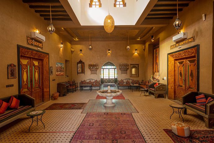 Imagen de los interiores del Hotel Kasbah Ziz Palace Rissani. Foto 18