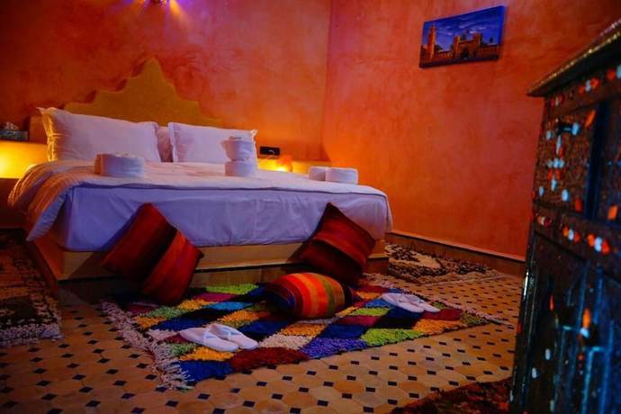 Imagen de la habitación del Hotel Kasbah Ziz Palace Rissani. Foto 12
