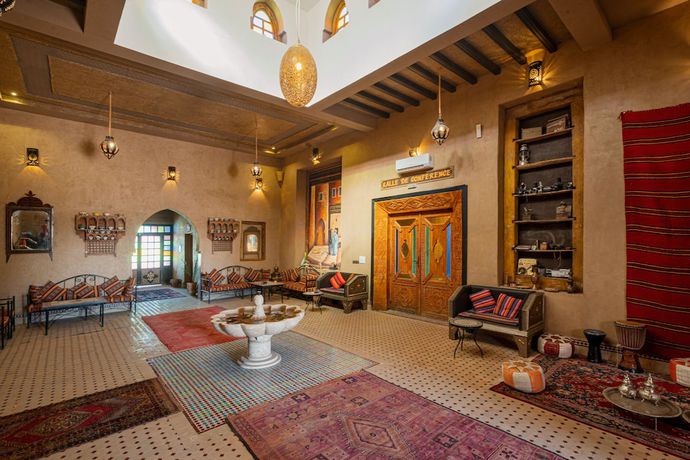 Imagen de los interiores del Hotel Kasbah Ziz Palace Rissani. Foto 20