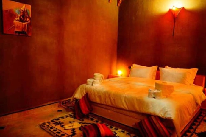 Imagen de la habitación del Hotel Kasbah Ziz Palace Rissani. Foto 17