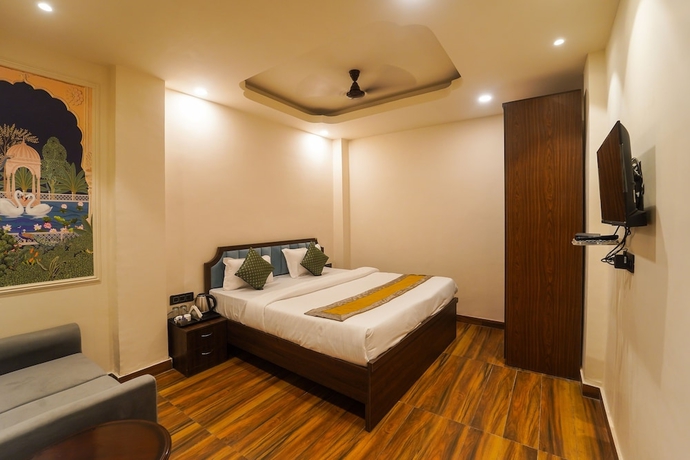 Imagen de la habitación del Hotel Kashi Niwas Varanasi. Foto 4