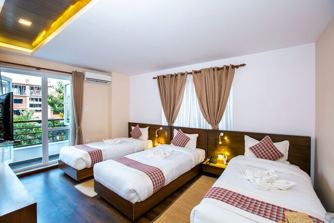 Imagen de la habitación del Hotel Kathmandu Suite Home. Foto 13