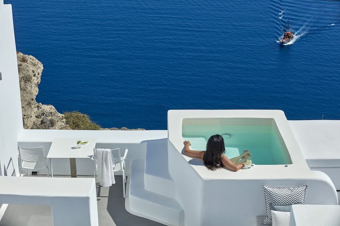 Imagen de la habitación del Hotel Katikies Santorini - The Leading Hotels Of The World. Foto 3