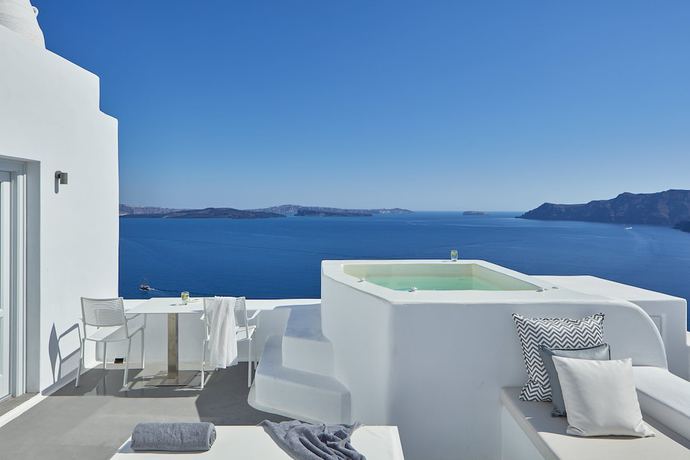 Imagen de la habitación del Hotel Katikies Santorini - The Leading Hotels Of The World. Foto 7