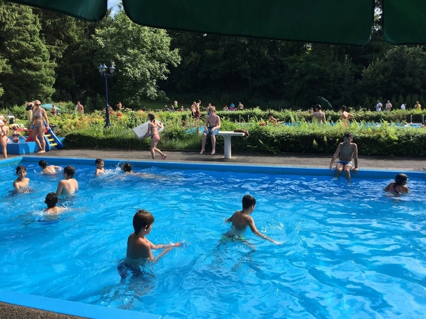 Imagen de la piscina del Hotel K&auml;mpgens - Hof. Foto 14
