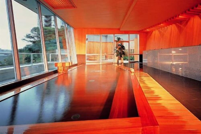 Imagen de la piscina del Hotel Kazokutosugosu Shirahamanoyado Yanagiya. Foto 10
