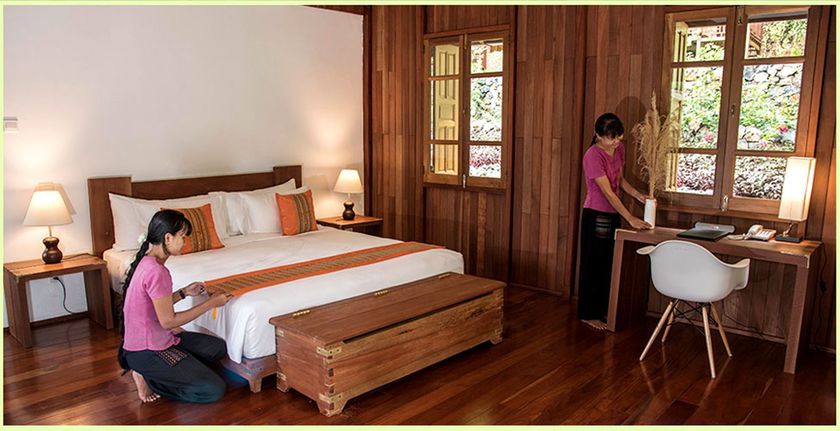 Imagen de la habitación del Hotel Keinnara Hpa An. Foto 11