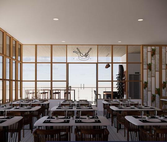 Imagen del bar/restaurante del Hotel Kekehyu Business. Foto 11