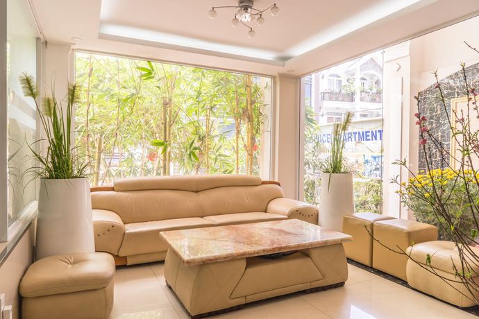 Imagen de los interiores del Hotel Kelly Serviced Apartment Thao Dien. Foto 15