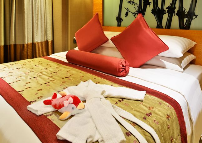 Imagen de la habitación del Hotel Kempinski Dalian. Foto 12