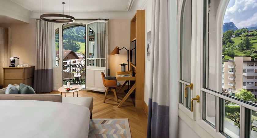 Imagen de la habitación del Hotel Kempinski Palace Engelberg. Foto 5