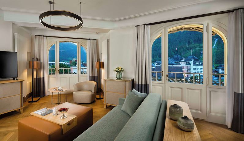 Imagen de la habitación del Hotel Kempinski Palace Engelberg. Foto 11