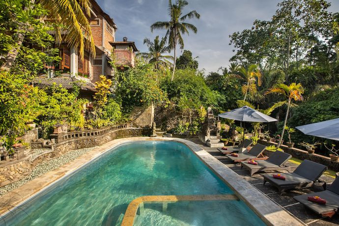 Imagen de la piscina del Hotel Ketut's Place Bed and Breakfast Ubud. Foto 13