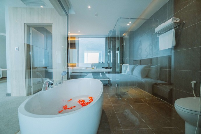 Imagen de la habitación del Hotel Khach San Muong Thanh Luxury Xuan Thanh. Foto 7