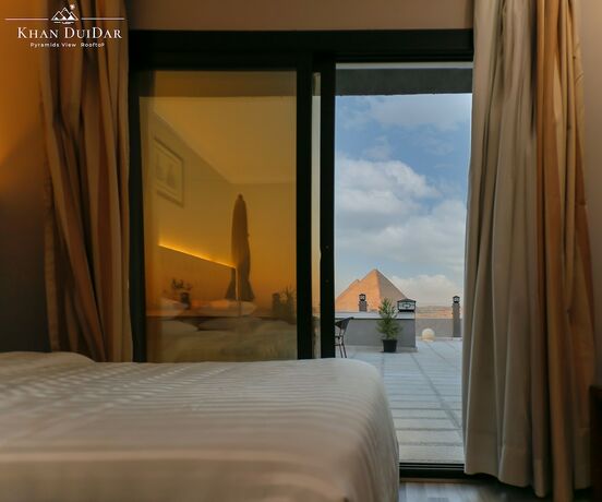 Imagen de la habitación del Hotel Khan Duidar Inn - Pyramids View Rooftop. Foto 12