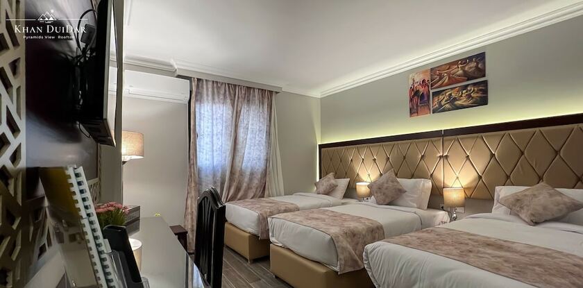 Imagen de la habitación del Hotel Khan Duidar Inn - Pyramids View Rooftop. Foto 13