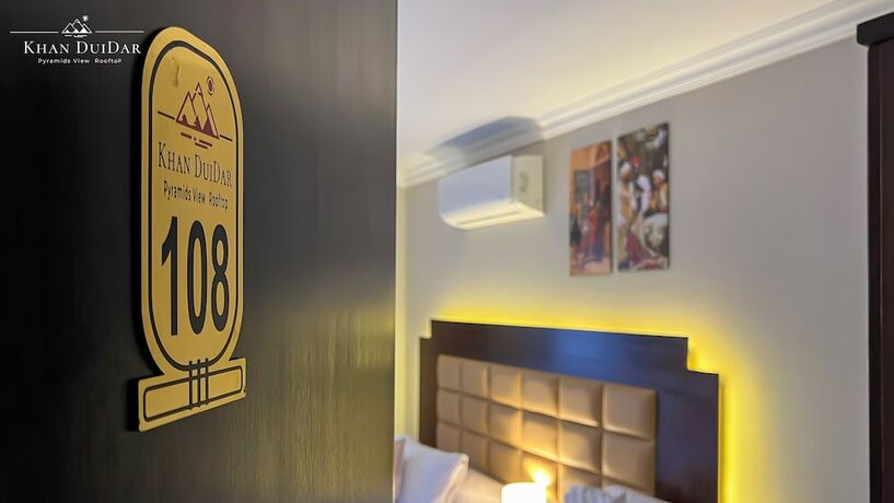 Imagen de la habitación del Hotel Khan Duidar Inn - Pyramids View Rooftop. Foto 17